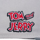 59FIFTY TOM and JERRY トムとジェリー スクエアロゴ ストーン ストームグレーバイザー - 13772660-700 | NEW ERA ニューエラ公式オンラインストア