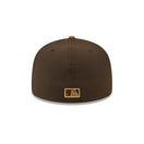 59FIFTY Tri-Tone Brown トロント・ブルージェイズ クーパーズタウン ブラウン マルチカラー イエローゴールドアンダーバイザー - 13512092-700 | NEW ERA ニューエラ公式オンラインストア