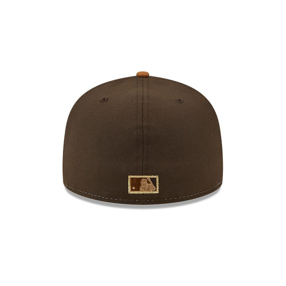 59FIFTY Tri-Tone Brown モントリオール・エクスポズ クーパーズタウン ブラウン マルチカラー イエローゴールドアンダーバイザー - 13512097-700 | NEW ERA ニューエラ公式オンラインストア