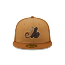 59FIFTY Tri-Tone Brown モントリオール・エクスポズ クーパーズタウン ブラウン マルチカラー イエローゴールドアンダーバイザー - 13512097-700 | NEW ERA ニューエラ公式オンラインストア