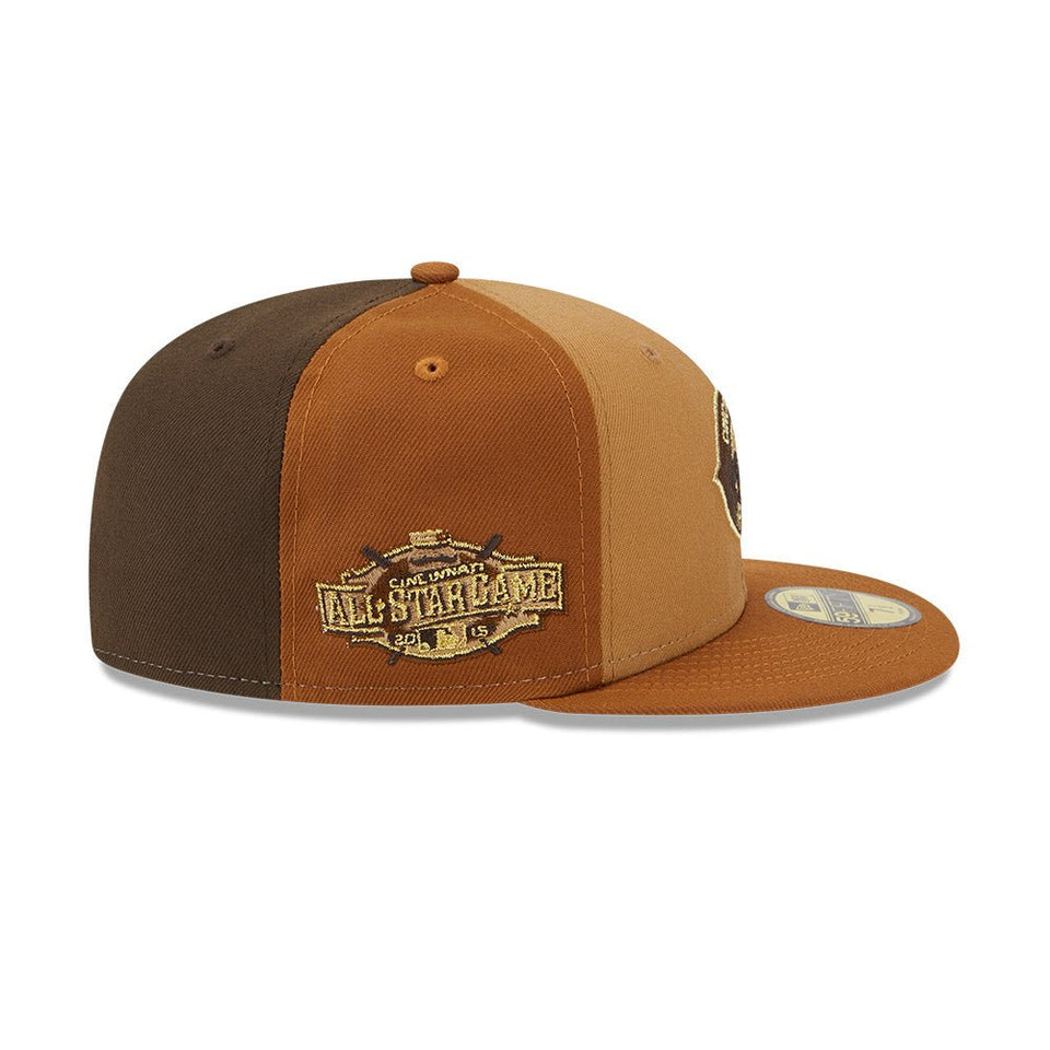 59FIFTY Tri-Tone Brown シンシナティ・レッズ クーパーズタウン
