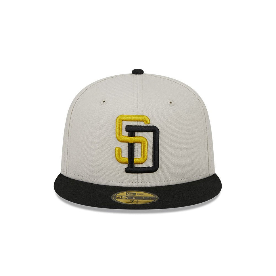 59FIFTY Two Tone Stone サンディエゴ・パドレス クーパーズタウン ストーン - 13944279-700 | NEW ERA ニューエラ公式オンラインストア