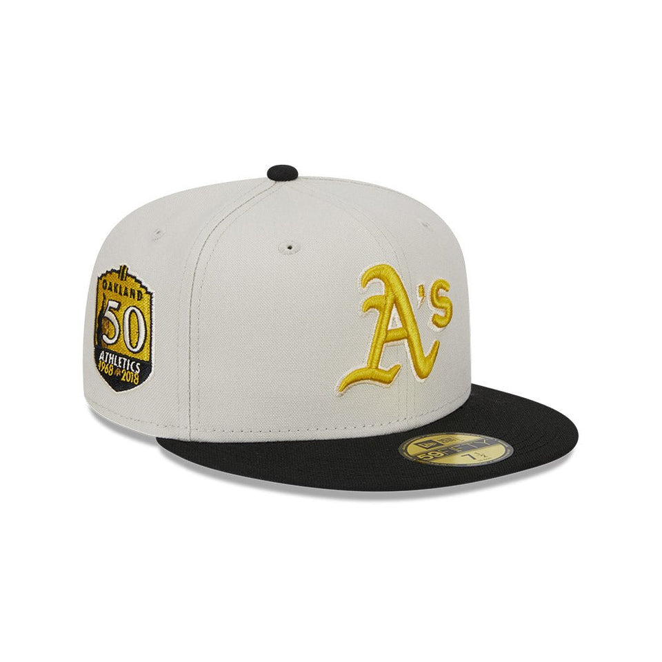 59FIFTY Two Tone Stone オークランド・アスレチックス ストーン - 13944280-700 | NEW ERA ニューエラ公式オンラインストア