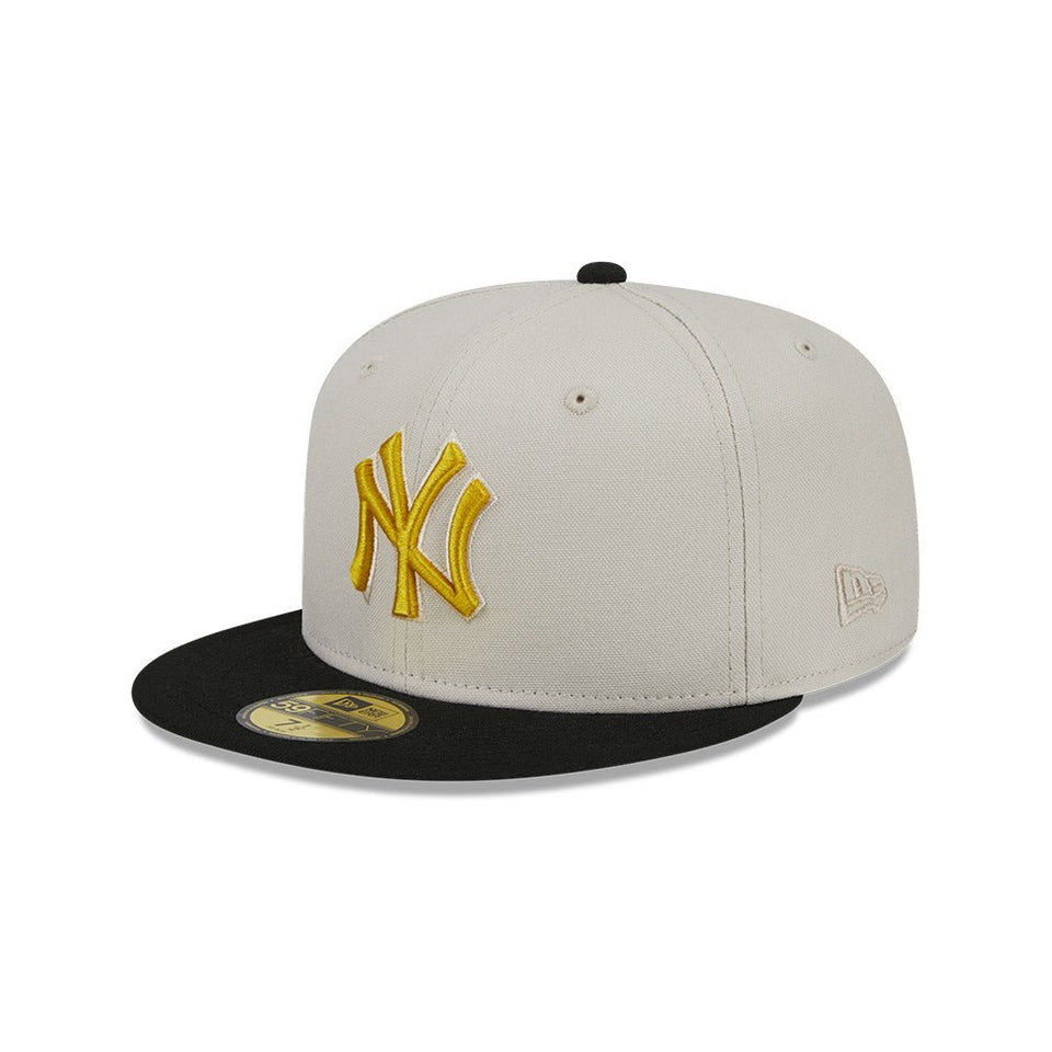 59FIFTY Two Tone Stone ニューヨーク・ヤンキース ストーン - 13944281-700 | NEW ERA ニューエラ公式オンラインストア