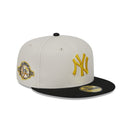 59FIFTY Two Tone Stone ニューヨーク・ヤンキース ストーン - 13944281-700 | NEW ERA ニューエラ公式オンラインストア