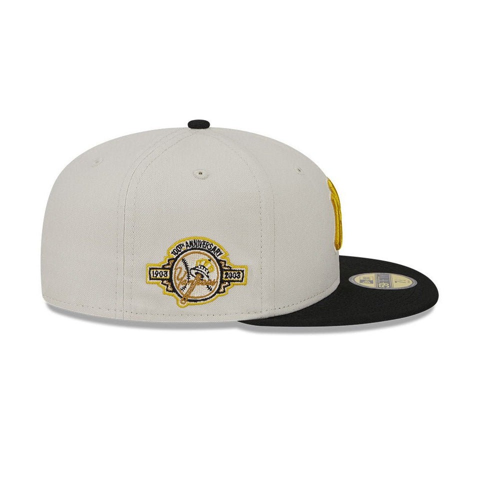 NEW ERA　59FIFTY 　ニューヨーク・ヤンキース ストーン　ニューエラ