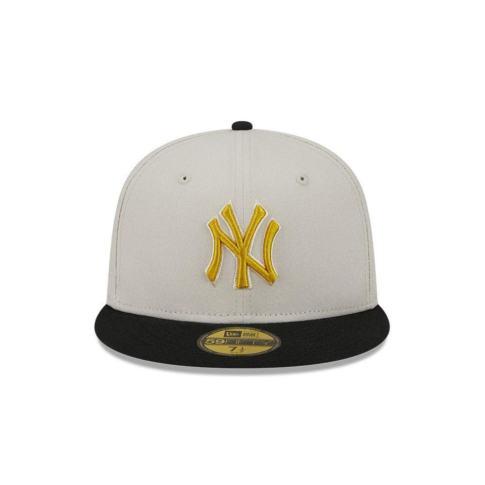 59FIFTY Two Tone Stone ニューヨーク・ヤンキース ストーン - 13944281-700 | NEW ERA ニューエラ公式オンラインストア