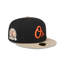 59FIFTY Varsity Pin ボルティモア・オリオールズ ピンズ ブラック グレーアンダーバイザー - 13774148-700 | NEW ERA ニューエラ公式オンラインストア