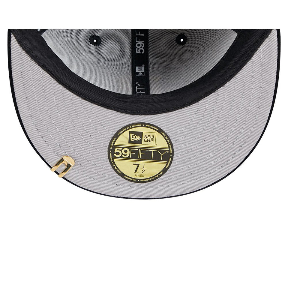 59FIFTY Velvet Visor Clip ピッツバーグ・パイレーツ ブラック - 13944252-700 | NEW ERA ニューエラ公式オンラインストア