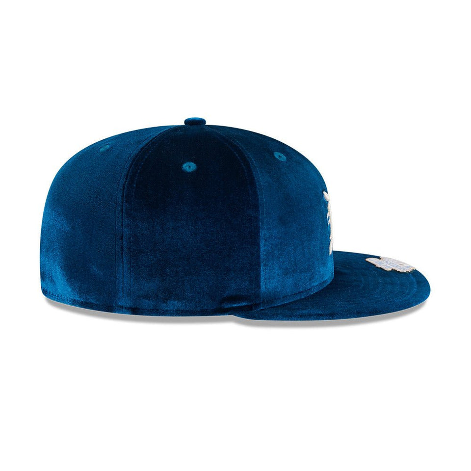 59FIFTY Velvet Visor Clip デトロイト・タイガース ライトネイビー - 13944258-700 | NEW ERA ニューエラ公式オンラインストア