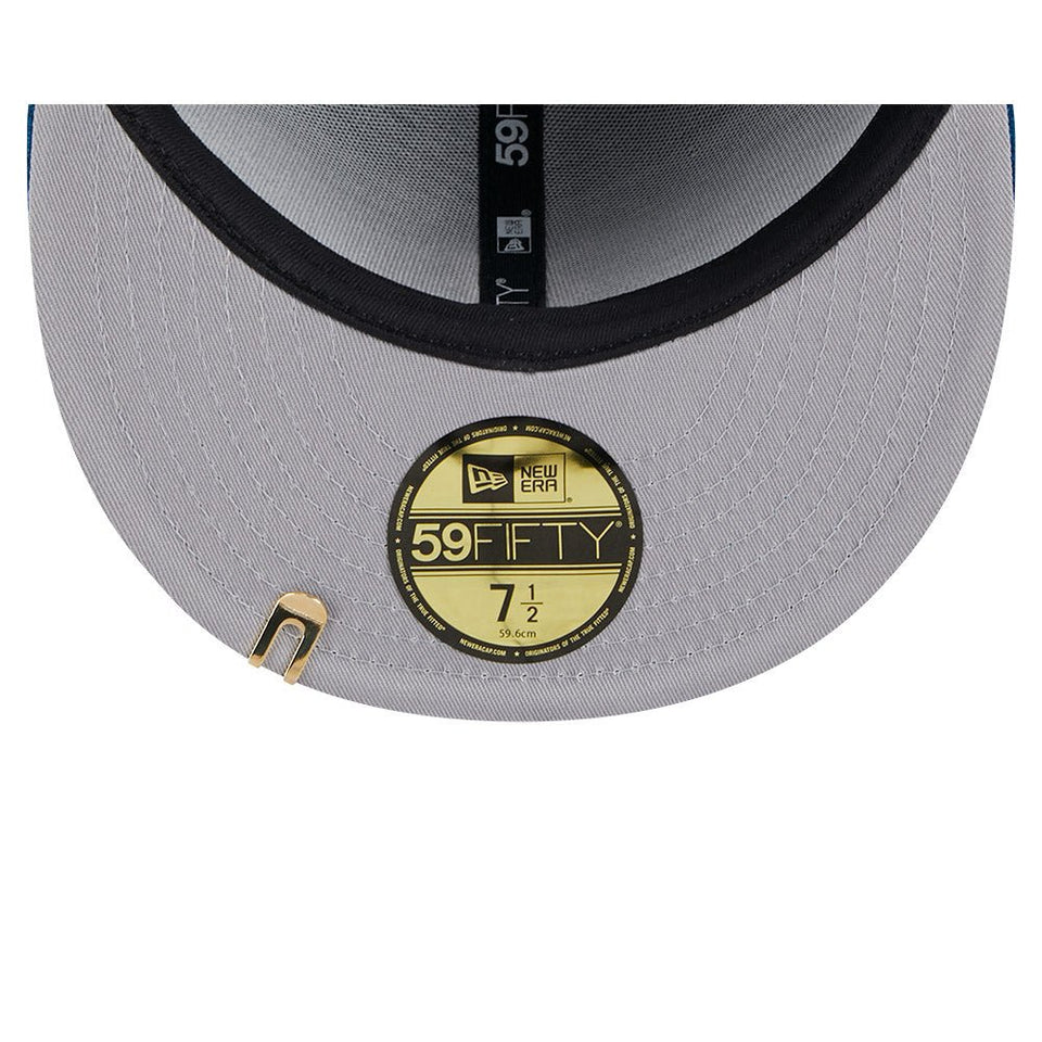 59FIFTY Velvet Visor Clip デトロイト・タイガース ライトネイビー - 13944258-700 | NEW ERA ニューエラ公式オンラインストア