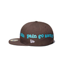 59FIFTY VERTICAL GARAGE Pain pain go away ウォルナット - 12837502-700 | NEW ERA ニューエラ公式オンラインストア