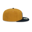 59FIFTY Vintage Gold オークランド・アスレチックス ゴールド / ブラック グレーアンダーバイザー - 13518066-700 | NEW ERA ニューエラ公式オンラインストア