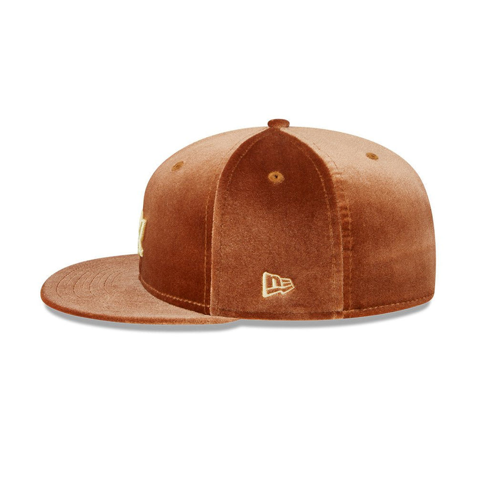 59FIFTY Vintage Velvet ロサンゼルス・ドジャース ライトブラウン - 13935250-700 | NEW ERA ニューエラ公式オンラインストア