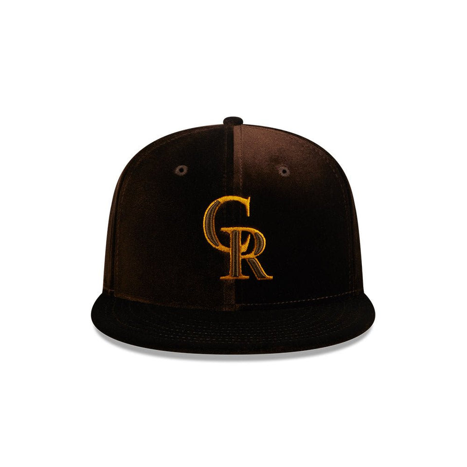 59FIFTY Vintage Velvet コロラド・ロッキーズ ダークブラウン - 13935252-700 | NEW ERA ニューエラ公式オンラインストア