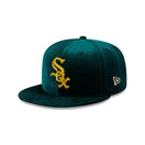 59FIFTY Vintage Velvet シカゴ・ホワイトソックス ダークグリーン - 13935253-700 | NEW ERA ニューエラ公式オンラインストア