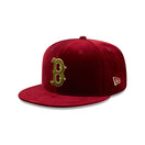 59FIFTY Vintage Velvet ボストン・レッドソックス ダークレッド - 13935254-700 | NEW ERA ニューエラ公式オンラインストア