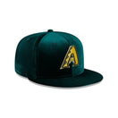 59FIFTY Vintage Velvet アリゾナ・ダイヤモンドバックス ダークグリーン - 13935255-700 | NEW ERA ニューエラ公式オンラインストア