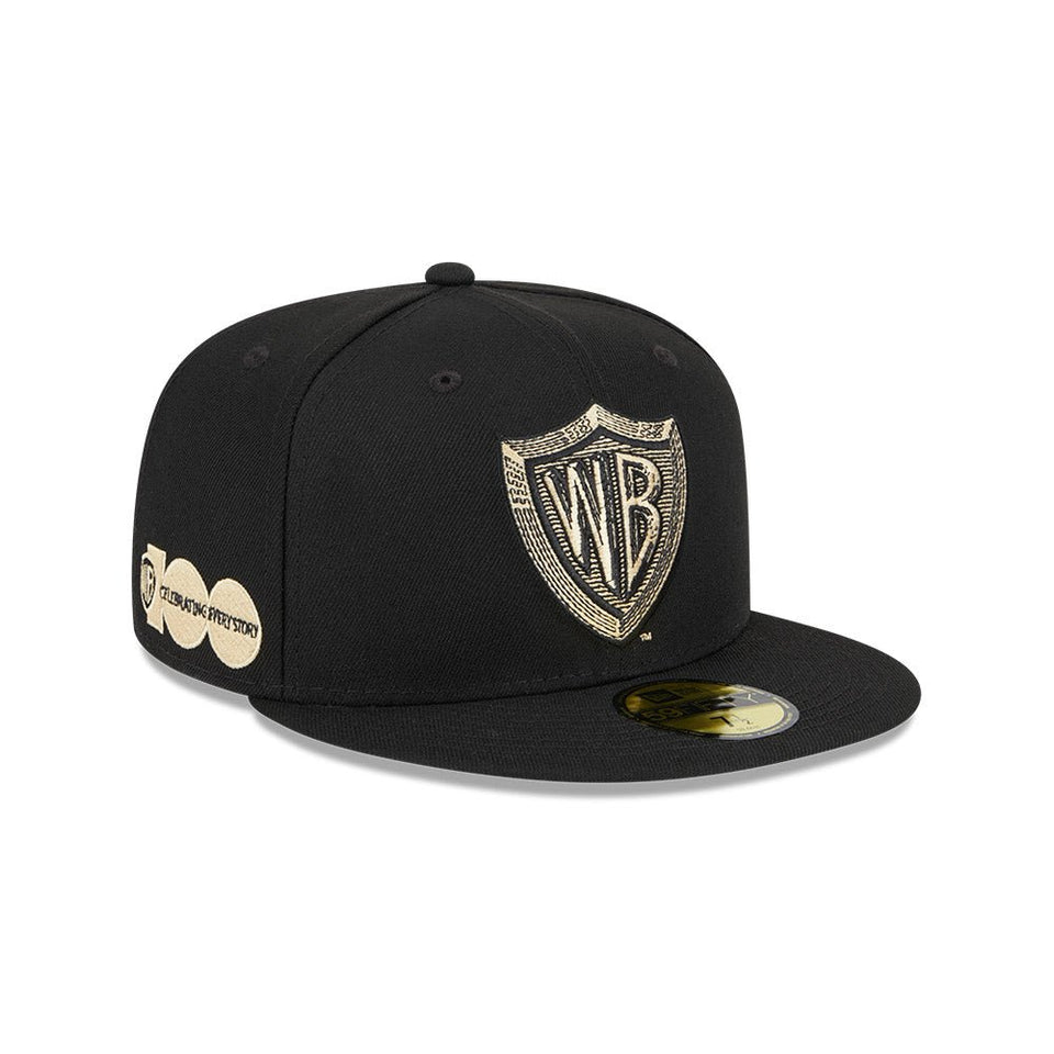 59FIFTY Warner Brother’s 100th Anniversary Shield Original ブラック - 13695309-700 | NEW ERA ニューエラ公式オンラインストア