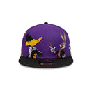 59FIFTY WB 100th Year Looney Tunes x Harry Potter Mashup Pack ハリー・ポッター パープル ブラックバイザー - 13716752-700 | NEW ERA ニューエラ公式オンラインストア