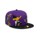 59FIFTY WB 100th Year Looney Tunes x Harry Potter Mashup Pack ハリー・ポッター パープル ブラックバイザー - 13716752-700 | NEW ERA ニューエラ公式オンラインストア