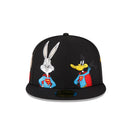 59FIFTY WB 100th Year Looney Tunes x Superhero Mashup Pack オールオーバー ブラック スカーレットアンダーバイザー - 13695957-700 | NEW ERA ニューエラ公式オンラインストア