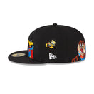 59FIFTY WB 100th Year Looney Tunes x Superhero Mashup Pack オールオーバー ブラック スカーレットアンダーバイザー - 13695957-700 | NEW ERA ニューエラ公式オンラインストア