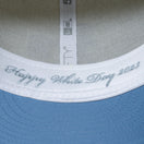 59FIFTY White Collection オークランド・アスレチックス ホワイト × ホワイト ライトブルーアンダーバイザー - 13542617-700 | NEW ERA ニューエラ公式オンラインストア