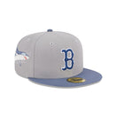 59FIFTY Wildlife ボストン・レッドソックス Shark グラファイト グレージュアンダーバイザー - 13705001-700 | NEW ERA ニューエラ公式オンラインストア