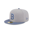 59FIFTY Wildlife ボストン・レッドソックス Shark グラファイト グレージュアンダーバイザー - 13705001-700 | NEW ERA ニューエラ公式オンラインストア