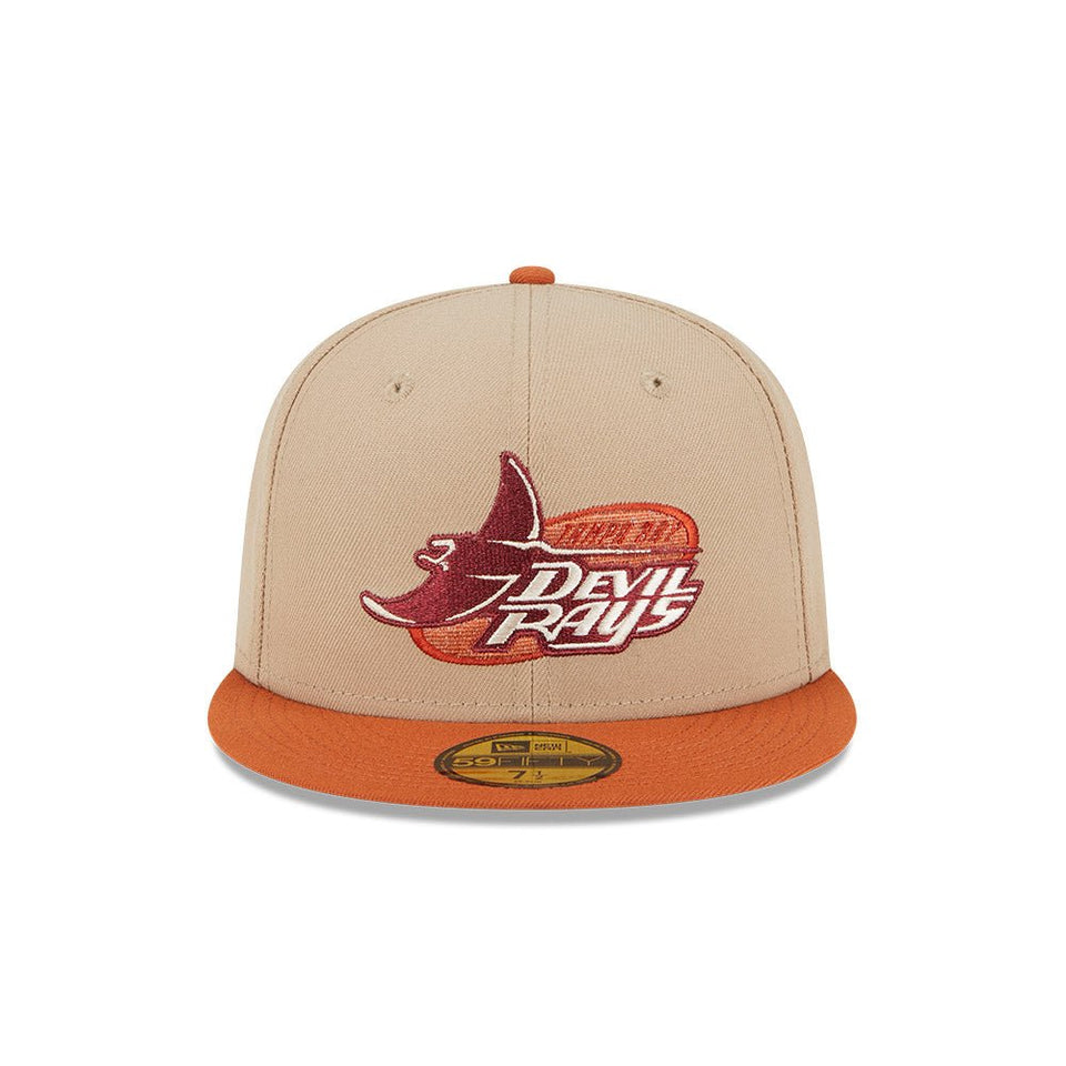 59FIFTY Wildlife タンパベイ・レイズ クーパーズタウン Turtle キャメル サーモンピンクアンダーバイザー - 13704993-700 | NEW ERA ニューエラ公式オンラインストア
