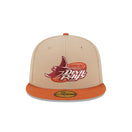 59FIFTY Wildlife タンパベイ・レイズ クーパーズタウン Turtle キャメル サーモンピンクアンダーバイザー - 13704993-700 | NEW ERA ニューエラ公式オンラインストア