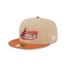 59FIFTY Wildlife タンパベイ・レイズ クーパーズタウン Turtle キャメル サーモンピンクアンダーバイザー - 13704993-700 | NEW ERA ニューエラ公式オンラインストア