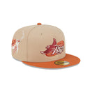 59FIFTY Wildlife タンパベイ・レイズ クーパーズタウン Turtle キャメル サーモンピンクアンダーバイザー - 13704993-700 | NEW ERA ニューエラ公式オンラインストア