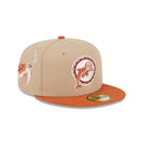 59FIFTY Wildlife マイアミ・ドルフィンズ Turtle キャメル サーモンピンクアンダーバイザー - 13704994-700 | NEW ERA ニューエラ公式オンラインストア