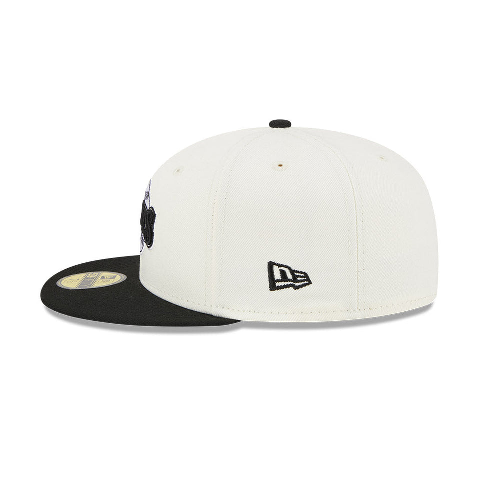 59FIFTY Wildlife サンフランシスコ・ジャイアンツ クーパーズタウン Whale クロームホワイト グレーアンダーバイザー - 13704988-700 | NEW ERA ニューエラ公式オンラインストア