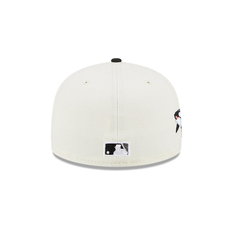 59FIFTY Wildlife オークランド・アスレチックス クーパーズタウン Whale クロームホワイト グレーアンダーバイザー - 13704990-700 | NEW ERA ニューエラ公式オンラインストア