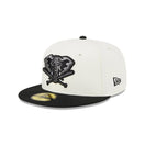 59FIFTY Wildlife オークランド・アスレチックス クーパーズタウン Whale クロームホワイト グレーアンダーバイザー - 13704990-700 | NEW ERA ニューエラ公式オンラインストア