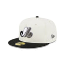 59FIFTY Wildlife モントリオール・エクスポズ クーパーズタウン Whale クロームホワイト グレーアンダーバイザー - 13704991-700 | NEW ERA ニューエラ公式オンラインストア