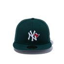 59FIFTY With Heart ニューヨーク・ヤンキース ダークグリーン - 13328510-700 | NEW ERA ニューエラ公式オンラインストア