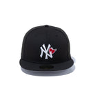 59FIFTY With Heart ニューヨーク・ヤンキース ブラック - 13328511-700 | NEW ERA ニューエラ公式オンラインストア