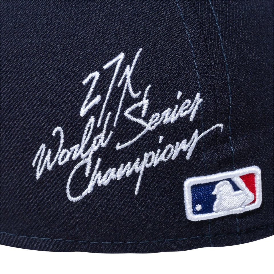 59FIFTY World Champions ニューヨーク・ヤンキース グレーアンダーバイザー - 12853597-700 | NEW ERA ニューエラ公式オンラインストア