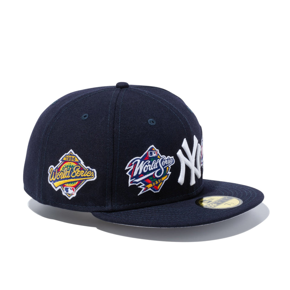 59FIFTY World Champions ニューヨーク・ヤンキース グレーアンダーバイザー - 12853597-700 | NEW ERA ニューエラ公式オンラインストア