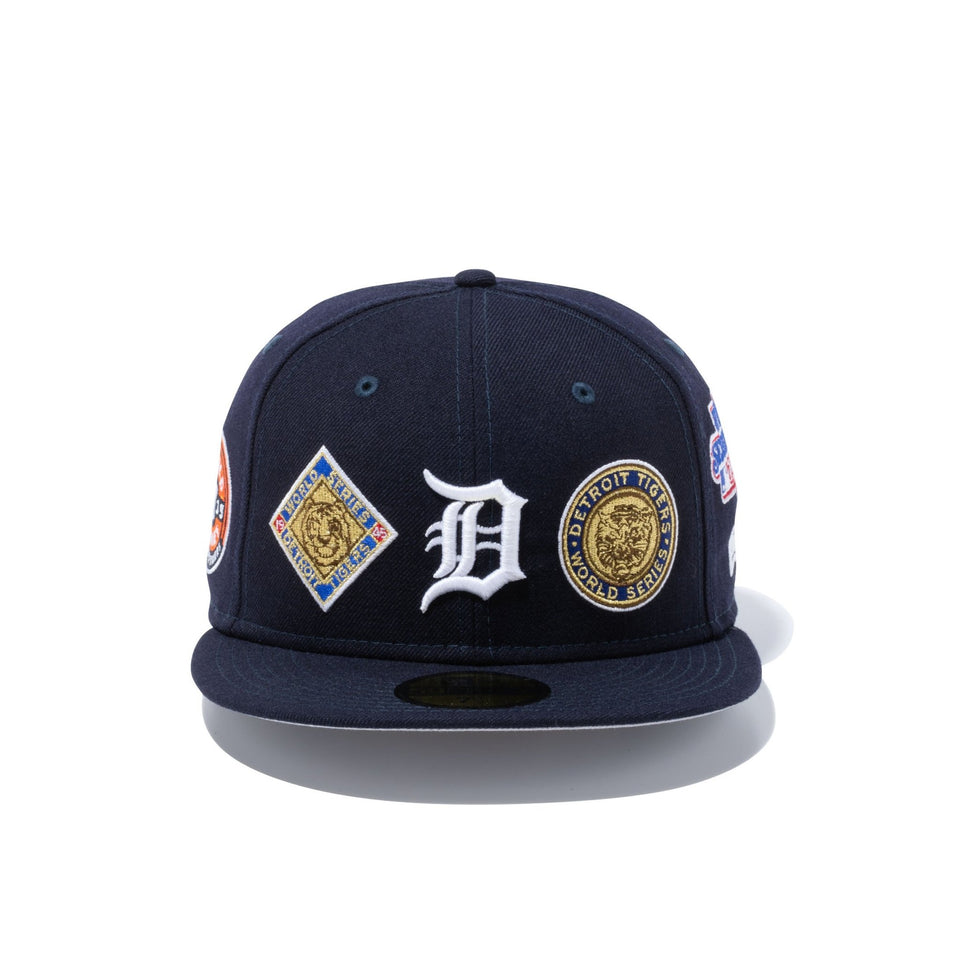 59FIFTY World Champions デトロイト・タイガース グレーアンダーバイザー - 12853599-700 | NEW ERA ニューエラ公式オンラインストア