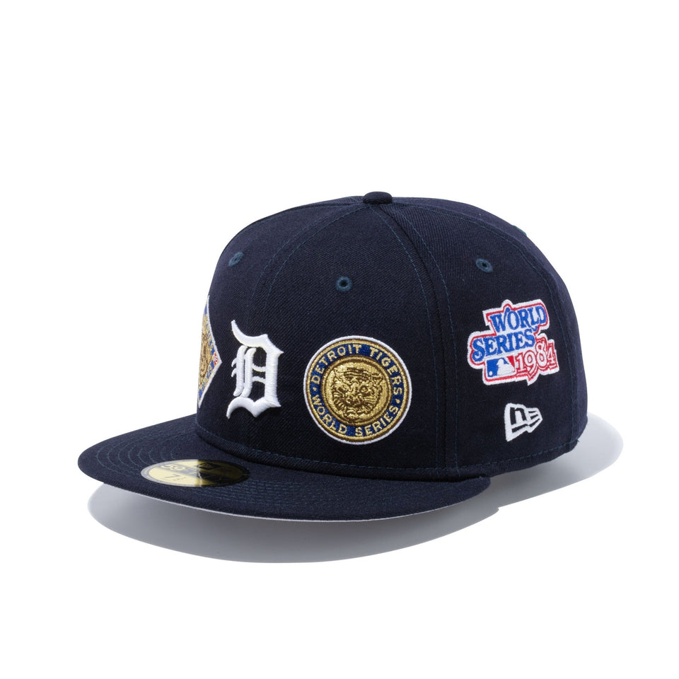 59FIFTY World Champions デトロイト・タイガース グレーアンダーバイザー - 12853599-700 | NEW ERA ニューエラ公式オンラインストア