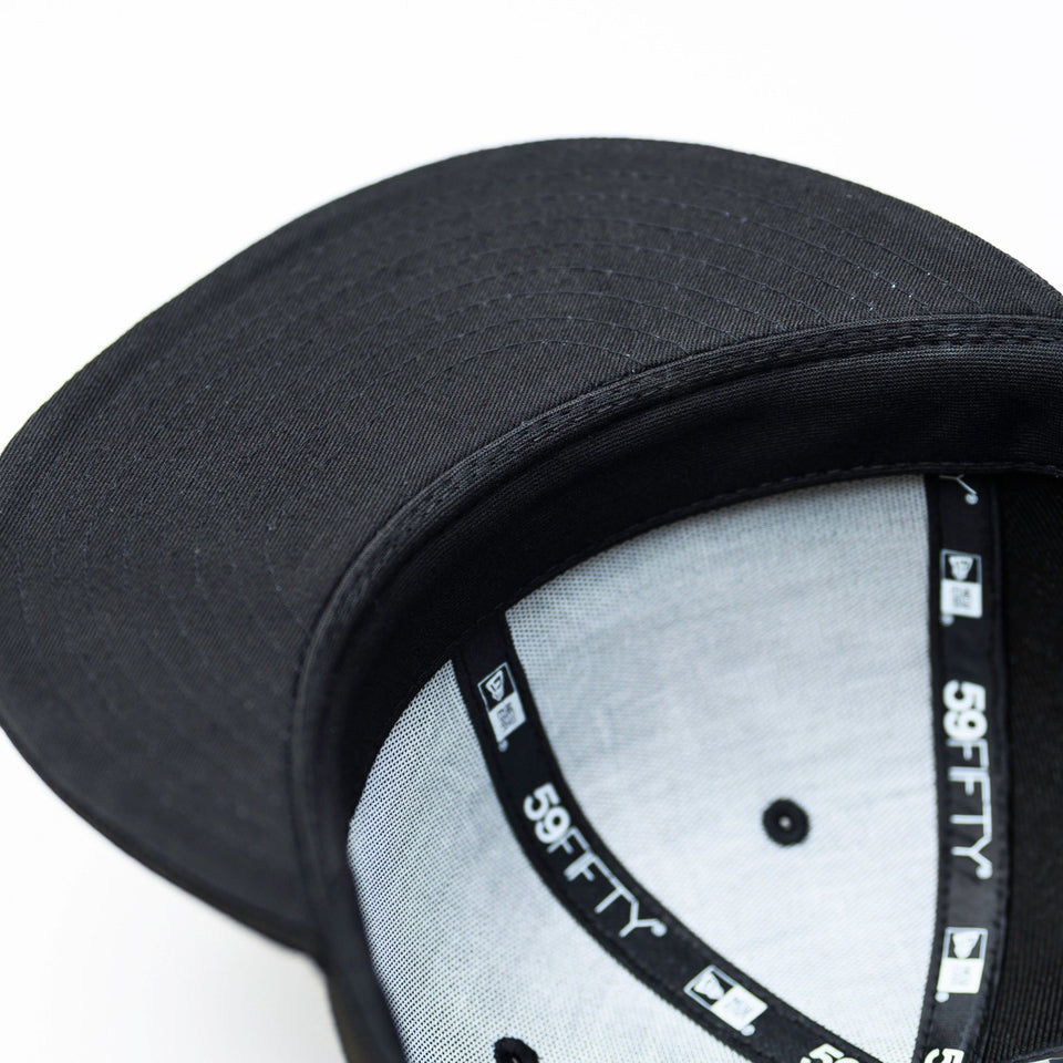 ヨウジヤマモト ニューエラ キャップ 野球帽 帽子 7.5 59.6cm 黒