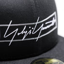 59FIFTY Yohji Yamamoto FW21 コットンツイル ボックスロゴ ブラック - 12863257-700 | NEW ERA ニューエラ公式オンラインストア