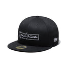 59FIFTY Yohji Yamamoto FW21 コットンツイル ボックスロゴ ブラック - 12863257-700 | NEW ERA ニューエラ公式オンラインストア