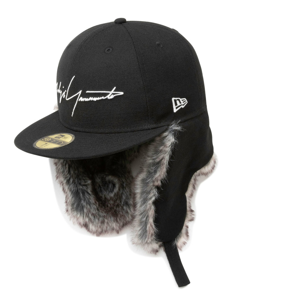 59FIFTY ドッグイヤー Yohji Yamamoto FW22 シグネチャーロゴ ブラック ...