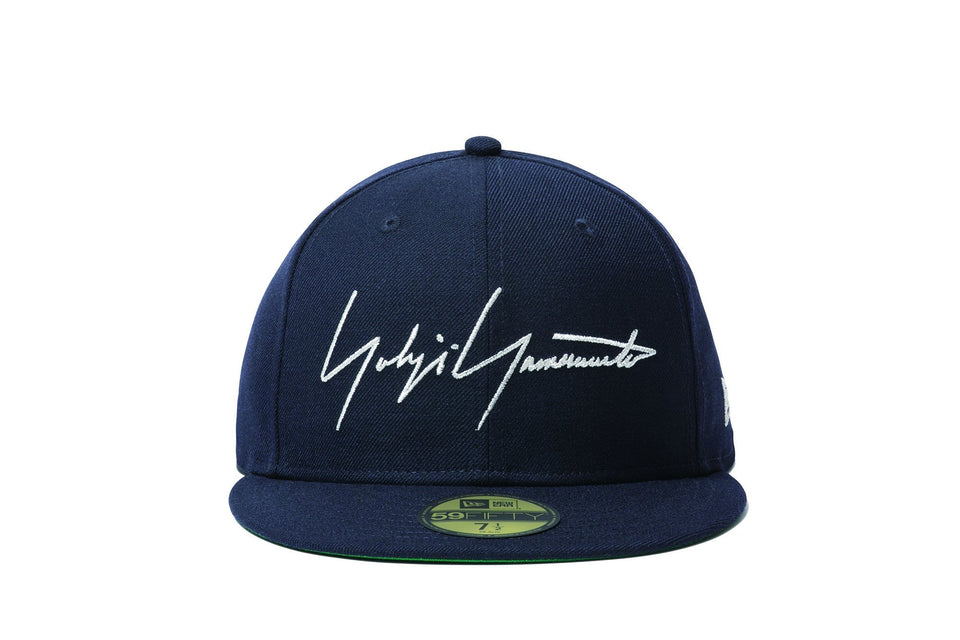 59FIFTY Yohji Yamamoto SS20 シグネチャーロゴ ネイビー | ニューエラ ...